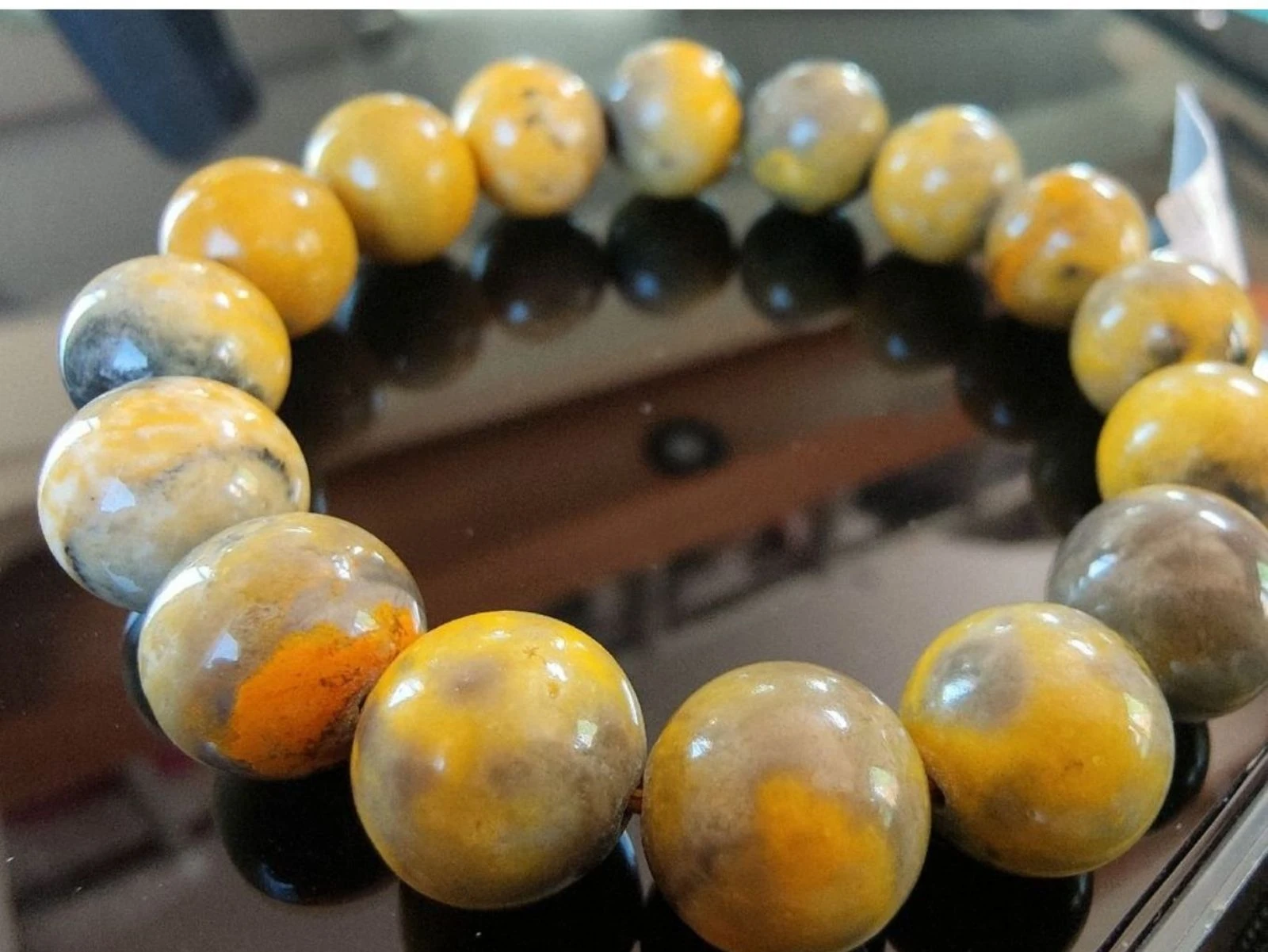 A AA Bumblebee jasper bracelet – photo 7